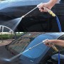 50ft 5m Telescopic Soft Tube Household Car High PressureWash Water Gun Spayer Nozzle Garden Irrigation Set (Blue)