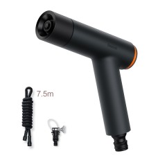 Baseus GF3 Car Wash Spray Nozzle with 7.5m Telescopic Water Pipe + Universal Joint(Dark Gray)