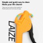 Laize Plastic Ar-TS Blowing Handherd Compressor Air Blowing Dust очищающий пистолет Длинные сопло (желтый)