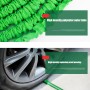 15-45m Telescopic Pipe Expandable Magic Flexible Garden Watering Hose with Spray Gun Set (Green)