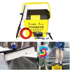 LEJA HL-25L Outdoor Multi-function Electric Car Washing Machine Vehicle Automatic Washing Tools, Water Storage: 25L, AC 220V(Yellow)