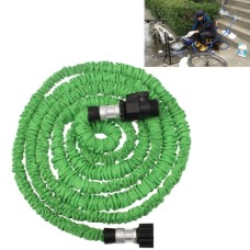 Durable Flexible Dual-layer Water Pipe Water Hose, Length: 7.5m, US Standard(Green)