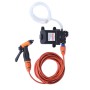 12V Car Washer Gun Pump High Pressure Cleaner Car Care Portable Washing Machine Electric Cleaning Auto Device(Orange)