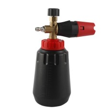 Car Wash Water Gun Foam Pot High Pressure Water Gun Foam Pot(Black Foam Pot With Red Mouth)