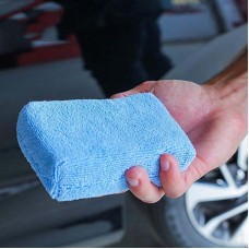 10  PCS / Set FJDLK-001 Microfiber Car Washing Cleaning Waxing Polishing Sponge Towel Cloth Square Car Care Tools 3cm Thick(12x8x4cm)