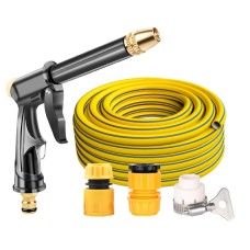 High Pressure Car Wash Hose Telescopic Watering Sprinkler, Style: H2+3 Connector+5m Tube
