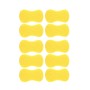 5 шт. Домохозяйственная чистящая губка Желтая автомайская губка с макропорами
