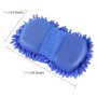 KANEED Ultrafine Fiber Chenille Anthozoan Car Washing Gloves Multi-functional Magic Car Brush (Random Color Delivery)