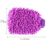 Kaneed Microfiber Dauling Mitt Car Window Window Home Cleansing Cloate Duster Полотенцевые перчатки (случайная доставка цвета)