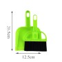 Mini Desktop Careboard Checksing Cleansing rate Small Mroom Dustpan Set (зеленый)