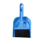 Mini Desktop Car Keyboard Sweep Cleaning Brush Small Broom Dustpan Set(Blue)