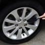 Кейнед Портативный петлей в стиле автомобиля Авто автомобиль Мотоцикл колес колеса шины оболочка скраба для мытья кисточка для мытья кисточка (черный)