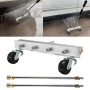 Car Body Chassis Car High Pressure Washing Machine Car Bottom Water Washing Machine 4 Nozzle Cleaner Set, Extension Rod Length: 34cm