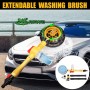 Car Cleaning Tools Chenille Automatic Rotating Car Wash Brush, Style: Water Brush + 5m Water Pipe