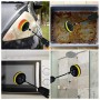 11 in 1 4 inch Sticky Disc Scouring Pad Floor Wall Window Glass Cleaning Descaling Electric Drill Brush Head Set