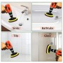 23 in 1 Floor Wall Window Glass Cleaning Descaling Electric Drill Brush Head Set