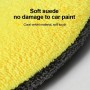 Soft Coral Fleece Motorcycle Car Cleaning Gloves