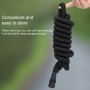 50FT 5m Car High Pressure Washing Tool Telescopic Water Pipe Set(Black)