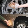 Car Care Wear-resistant Brown Soft Sponge Car Wash Cleaning Pad(Khaki)