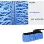 Car Cleaning Tools Car Washing Dewaxing Shan Cotton Brush Mop with Retractable Stainless Steel Tube(Blue)