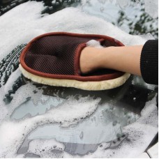 Car Styling Wool Soft Car Washing Gloves Cleaning Brush Motorcycle Washer Care Products