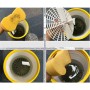 Фильтр автомобилей фильтр песок и изоляция камня, размер: диаметр 23,5 см (черный)