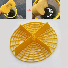 Car Washing Filter Sand And Stone Isolation Net, Size:Diameter 26cm(Yellow)