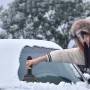 4 ПК Многофункциональная проницательная снежная снежная кисть для автомобильного снега Снятие вилочных погрузчиков Стекло