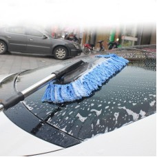 CS-365 Multifunctional Car Washing Telescopic Long-Handled Brush, Color: Blue (Zipper Bag)