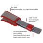 5 PCS Car Wash Brush Soft Hub Multi-Function Dust Removal Tool, Color: Red White Air Outlet Brush