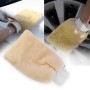 3 PCS Durable and Clean Microfiber Plush Car Wash Gloves