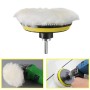 7 in 1 Buffing Pad Set Thread Auto Car Polishing Pad Kit for Car Polisher, Size:3 inch