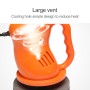 Electric Car Polisher Waxing Polishing Machine Kit Automation Cleaning Car Buffing ABS Car Accessories, Color:orange