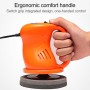 Electric Car Polisher Waxing Polishing Machine Kit Automation Cleaning Car Buffing ABS Car Accessories, Color:orange