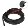 P-shaped Car Noise Reduction Sealing Strip with Sticker, Length: 5m