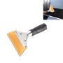 For Short Handle Tendon Scraper Car Film Tools Wiper Plate Glass Cleaning Tool(Yellow)