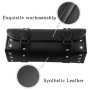 MB-OT012-BK Motorcycle Modification Accessories Universal PU Leather Waterproof Tool Bag, Size: 30.5 x 12 x 9cm