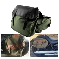 MB-OT298 Мотоциклетные аксессуары модифицированная сторона коробки Canvas Bag Bag Sat Комплект (зеленый)