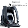 Motorcycle Rainproof Shoulders Helmet Soft Riding Backpack (Black)