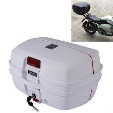 Jiaderui 698 45L Motorcycle Trunk Electric Scooter Storage Box Tool Box(White)