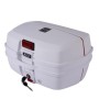 Jiaderui 698 45L Motorcycle Trunk Electric Scooter Storage Box Tool Box(White)