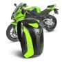 MOTOCENTRIC 11-MC-0077 Motorcycle EVA Turtle Shell Shape Riding Backpack(Green)