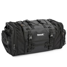 Rhinowalk MT4060 Large-capacity Foldable Expandable Tail Bag for Motorcycle Riding with Rain Cover(Black)