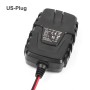 FOXSUR 6V / 12V 1A Automatic Smart AGM Battery Charger Maintainer for Car Motorcycle Scooter with SAE Cable, US Plug