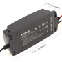 Foxsur 12V 2A / 4A / 8A 7 -этажный зарядный зарядный зарядное устройство для автомобильного мотоцикла, ЕС Плака