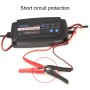 FOXSUR 12V 2A / 4A / 8A 7 Stage Charging Battery Charger for Car Motorcycle, EU Plug