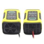 12V 6A Intelligent Universal Battery Charger for Car Motorcycle, Length: 55cm, UK Plug(Yellow)