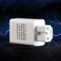 Electrical Motorcycle 36-120V 1.2A USB Mobile-phone Charger Adapter(White)