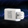 Electrical Motorcycle 36-120V 2A USB Mobile-phone Charger Adapter(White)