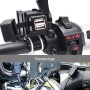 12-24V 2.1A Motorcycle Dual USB Mobile Phone Car Charger, EU Plug